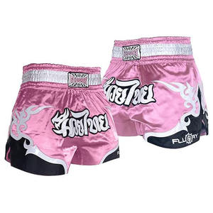 Pantalones cortos de lucha MMA personalizados de proveedor al por mayor, apliques de sublimación, logotipo bordado, precio de fábrica, pantalones cortos de Muay Thai, ropa de artes marciales - Product Image 1