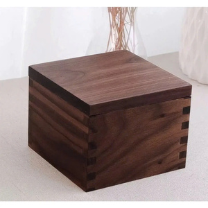 Cajas de madera personalizadas de alta calidad para almacenamiento de joyas y regalos Embalaje sólido con opciones de logotipo en múltiples estilos atractivos - Product Image 2
