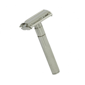 Good Quality Stainless Steel Safety Razor Stainless Steel Manual Razor For <b>Men</b> BY ZACHARAY INDUSTRIES - Product Image 1