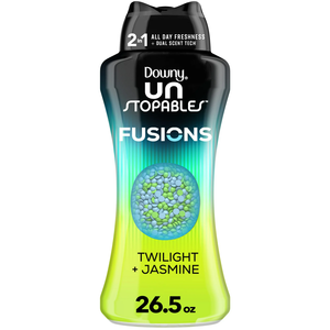 Downy Unstopables Fusions 26,5 oz Twilight Jasmine In-Wash Laundry Scent Booster Beads 2 en 1 Todo el día Frescura Ecológico - Product Image 4