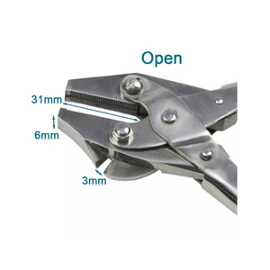 Pince à bec plat orthopédique en acier inoxydable, coupe-fil manuel K, autoclavable, ensemble d'instruments chirurgicaux certifié CE - Product Image 2