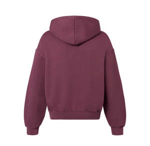 Sweat-shirt épais en éponge française 100% coton avec LOGO personnalisé pulls d'hiver sweats à capuche épais à épaules tombantes - Product Image 2