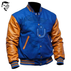 "Chaquetas universitarias de moda | Chaquetas de béisbol de lana y cuero para ropa de calle de moda" POR UNBRIDLEDS INDUSTRY - Product Image 1