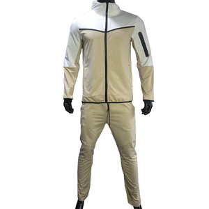 Conjunto de dos piezas con capucha de ropa deportiva duradera 2026 de alta calidad personalizada informal para hombre transfronterizo para la temporada de otoño - Product Image 3