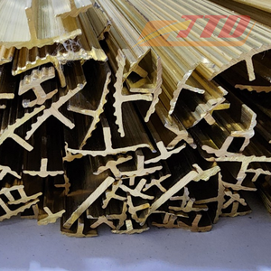 Chống trượ<span class=keywords><strong>t</strong></span> đồng thau <span class=keywords><strong>t</strong></span> TRIM với rãnh <span class=keywords><strong>t</strong></span>ăng cường an toàn và phong cách cho quá trình chuyển đổi sàn, hoàn hảo cho cầu thang, gỗ, gạch & đá cẩm thạch! - Product Image 6