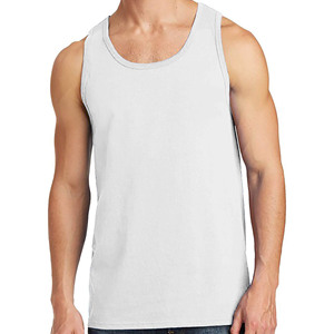 Men Solid Color Tank <b>Top</b> Everyday Activewear Plain Tank <b>Top</b> for Casual Summer Outfit Men Sleeveless Cotton Vest for Daily Use - Product Image 1