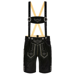 Lederhosen MESS SPORTS pour hommes, en cuir véritable, de qualité supérieure, design classique personnalisé, fabriqués en Bavière, Allemagne. - Product Image 1