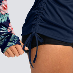 Traje de Baño Deportivo de Manga Larga para Mujer, de Alta Calidad, Personalizado OEM, Sostenible, de Secado Rápido, para Playa y Deportes Acuáticos, Disponible en Venta - Product Image 4
