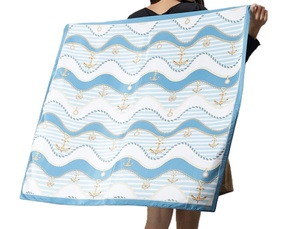 Handmade Luxurious Silk <b>Scarves</b> Adding a Touch of Elegance to Any Outfit Silk Shawls Fouta Made in India. - Product Image 2