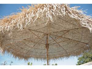 Sombrilla de paja de algas marinas naturales tejidas a mano, tejas de techo, persianas de hierba tejidas, decoraciones de sombrilla, la mejor opción para los veranos - Product Image 3