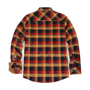 Service OEM Chemise pour hommes de haute qualité Chemise en flanelle de gros Chemise en flanelle de dernière conception - Product Image 2