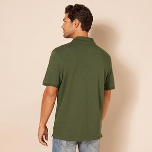 OEM/ODM T-shirt à manches courtes de haute qualité, écologique, tricoté, coupe ajustée, extensible, pour chemise habillée, décontractée, formelle, dernière couleur unie - Product Image 3