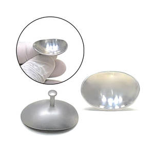 Protector Ocular de Acero Inoxidable, Cubierta Ocular Oftálmica Médica para el Cuidado Postoperatorio y Uso Hospitalario - Product Image 1