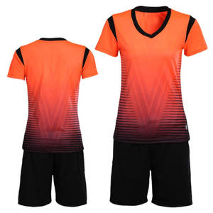 Customizable Breathable Spandex/Polyester Volleyball Uniform <b>Set</b> Sublimation Printing <b>Waterproof</b> Eco-Friendly Features - Product Image 4