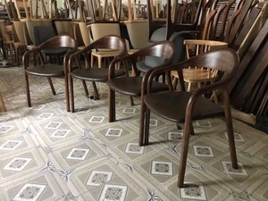 Muebles Material de madera natural moderno Vietnam nueva chaise De cafe diseño tradicional multicolor ángulos delicados Silla de café - Product Image 5