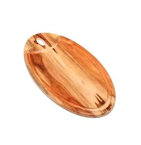 Tabla de cortar de madera de calidad de larga duración para chefs caseros diseñada con madera sostenible Ideal para todas las necesidades de corte de cocina - Product Image 1