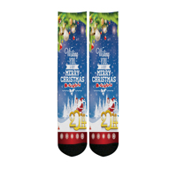 Chaussettes personnalisées par sublimation, antibactériennes, respirantes, impression numérique, coton/polyester/laine, couleurs et logos personnalisés, séchage rapide, unisexe, en gros