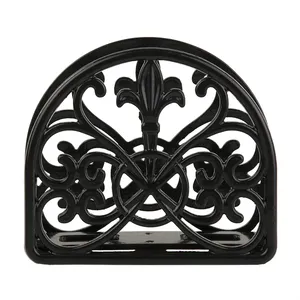 Vente chaude Personnalisé À La Main Serviette De Stockage Boîte De Couverture De Mouchoirs En Métal Base De Mouchoirs pour Serviettes De Dîner Fait En Usine Promotionnel - Product Image 2