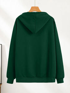 OEM pull à capuche surdimensionné à épaules tombantes pour hommes sweat-shirt de poche à impression numérique personnalisé LOGO teint uni hiver - Product Image 2