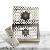 Nouveautés en gros VVIP – Coffrets cadeaux de miel ODM Power Platinum, comprenant 12 sachets de miel aux herbes de luxe