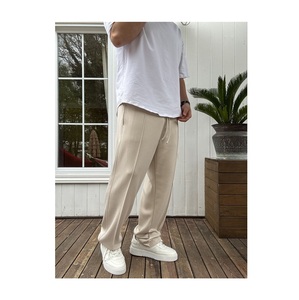 ชุดกีฬาผ้าคอตตอน100% กางเกงวอร์มแนวสตรีทแบบกำหนดเองของผู้ชาย - Product Image 3