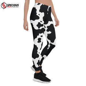 Leggings de yoga pour femmes en vente chaude, solides, extensibles dans les quatre sens, respirants, grande taille, imprimés personnalisables, taille haute, pour la salle de sport - Product Image 4