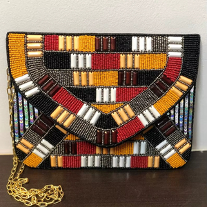 Bolso de hombro clásico de algodón con cuentas de diseño minimalista hecho a mano para mujer fiesta Boho Crossbody Tote verano moda OEM ODM - Product Image 1