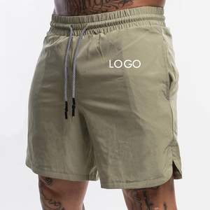 Shorts d'entraînement 2 en 1 pour hommes à séchage rapide Shorts en polyester respirant pour le basket-ball Shorts pour hommes de grande taille - Product Image 1