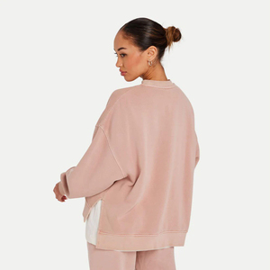 Sudaderas Casuales de Alta Calidad con Media Cremallera para Mujer, Sudaderas Transpirables al por Mayor para Mujer - Product Image 4