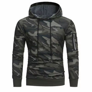 Sweats à capuche pour hommes personnalisés de haute qualité Camouflage Designed Hoodies for Men 100 _ Cotton Hood for Sale Fabricant Process Impex - Product Image 3