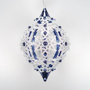 Noël nouvel an décoration brillant plaqué or acrylique 3D creux deux points goutte avec or paillettes étoile guirlande ornement - Product Image 6