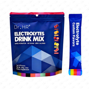 Pó Eletrolítico Sem Açúcar Suplemento de Hidratação e Reposição para Desempenho Energético e Recuperação Etiqueta Privada Personalizada - Product Image 1