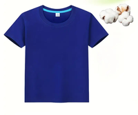 Lot de 12 T-shirts à manches courtes en jersey 100 % coton pour filles – Couleurs personnalisables, motif à carreaux couleur bonbon, doux, respirant, col décontracté
