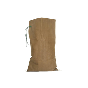 Bolsa tejida de PP marrón hecha en Vietnam, 50kg de capacidad, impresión flexográfica, producto de plástico para arroz y maíz - Product Image 6