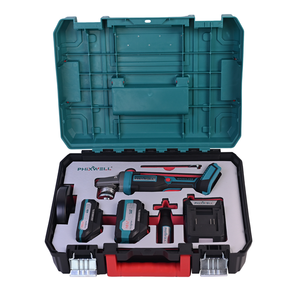 Kit combiné de <span class=keywords><strong>meuleuse</strong></span> d'angle <span class=keywords><strong>sans</strong></span> <span class=keywords><strong>fil</strong></span> <span class=keywords><strong>avec</strong></span> <span class=keywords><strong>chargeur</strong></span> de <span class=keywords><strong>batterie</strong></span> Li-Ion <span class=keywords><strong>et</strong></span> étui de transport Outils électriques portables - Product Image 5