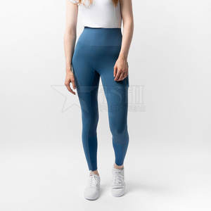 Leggings équestres OEM de haute qualité pour femmes culottes avec logo personnalisé vente en gros de pantalons serrés en polyester élasthanne - Product Image 3