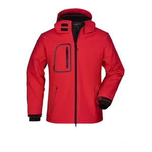 Veste softshell d'hiver personnalisée pour homme, accessoires pour sports d'hiver - Product Image 2