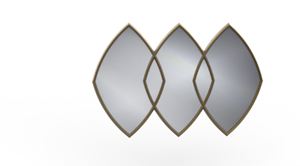 Luxe Moroccan Sunburst Mirror, una pieza hecha a mano inspirada en el espejo con forma de triángulo de diseño tradicional marroquí - Product Image 4