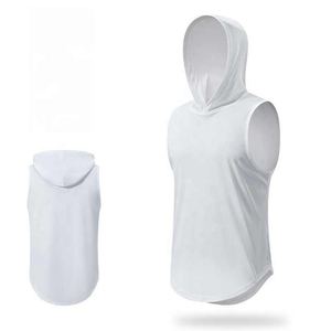Cotton Spandex High Quality Custom logo Design Print Gym Stringer tank <b>Sleeveless</b> <b>Hoodies</b> - Product Image 2