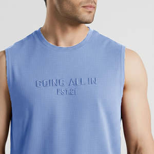 Camiseta Deportiva GAI Transpirable Azul JK con Decoración Bordada - Product Image 4