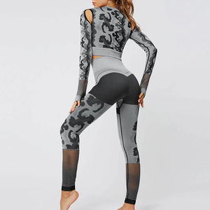 Mallas de Yoga para Fitness de la mejor calidad, hecho en Pakistán, nuevo diseño, ropa de gimnasio, conjunto de Yoga para mujeres en el mejor Material, conjuntos de Yoga para mujeres - Product Image 5