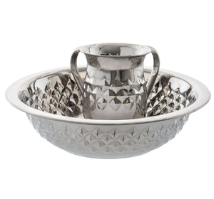 Taza y cuenco de lavado de acero inoxidable con la última taza de lavado pulida espejo de flores de diseño de alta calidad - Product Image 2