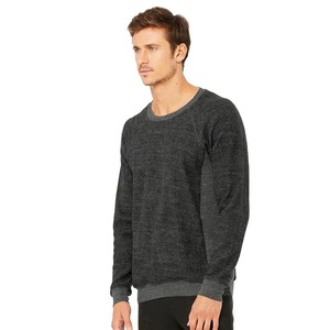 Impression personnalisée motif de broderie Logo unisexe à manches longues couleur unie hommes col rond sweat hommes sweats à capuche & sweat-shirts - Product Image 5
