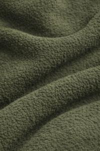 Custom <b>Men</b> Vintage Eco-Friendly Hooded 100% Cotton Reversible Hoodie Sweatpants Set Olive <b>Green</b> Embroidered Logo Fleece - Product Image 5