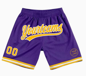 Pantalones cortos de baloncesto de malla de poliéster con estampado de secado rápido de alta calidad para hombres y mujeres - Product Image 6