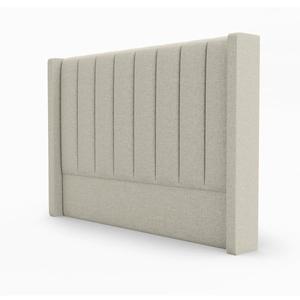 Lignes verticales propres et minimalistes, beau rembourrage en tissu avec <span class=keywords><strong>mousse</strong></span> rembourrée, tête <span class=keywords><strong>de</strong></span> <span class=keywords><strong>lit</strong></span> élégante à ailes - Product Image 6