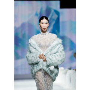 Costume léger manteau femmes à manches longues élégant revers veste couleur unie bureau utiliser sur mesure Vietnam vêtements exportation - Product Image 6