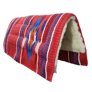 Couverture d'exposition en laine haute densité 100% nouvelle-zélande de qualité supérieure pour l'équitation occidentale Confort supérieur Performance meilleur tissu - Product Image 1