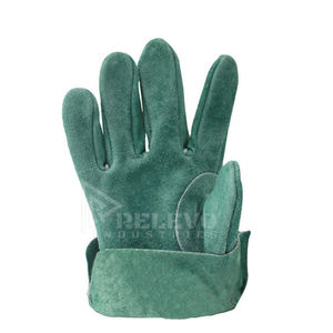 ถุงมือหนังวัวแท้แบบเต็มนิ้ว ทนความร้อน ราคาสุดคุ้ม ออกแบบเองได้ ขายส่ง - Product Image 5