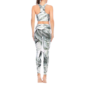 Novedades, ropa deportiva para mujer, camiseta sin mangas para correr, mallas de cintura alta, conjunto de Yoga para entrenamiento físico para gimnasio Atlético - Product Image 6